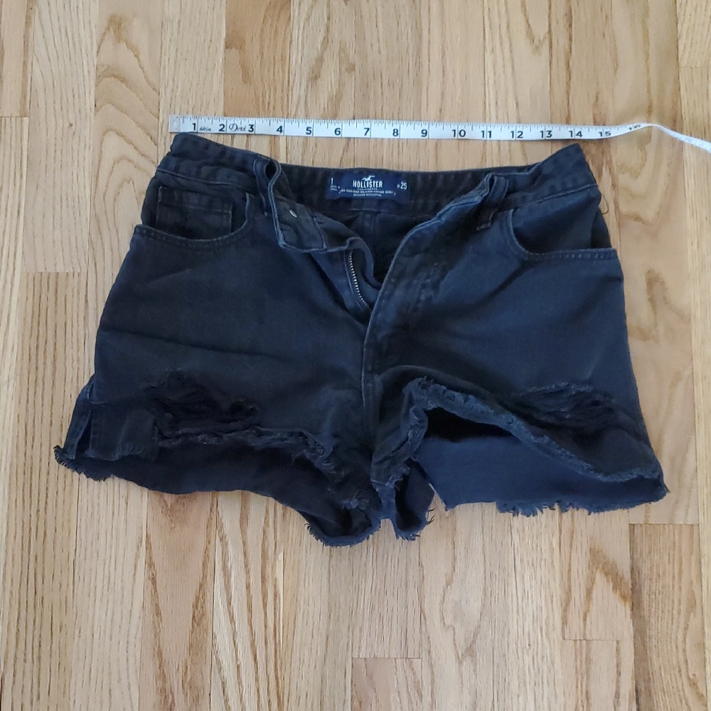 Hollister Women's Dark Jean Shorts